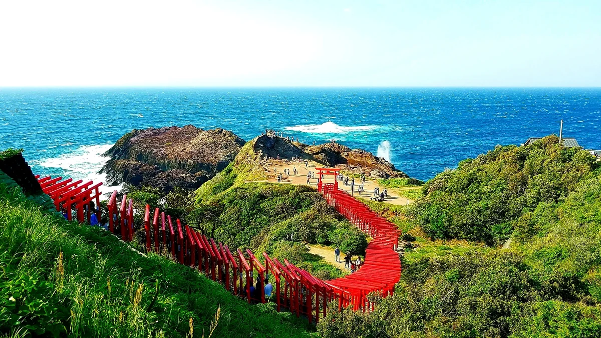 投稿写真：123本鳥居と龍宮の潮吹き