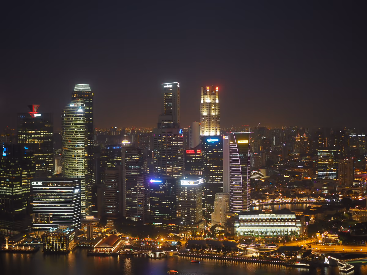 投稿写真：シンガポールの夜景