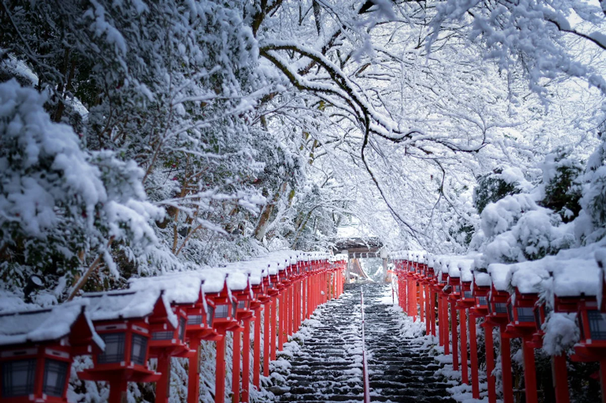 投稿写真：貴船の冬の始まり