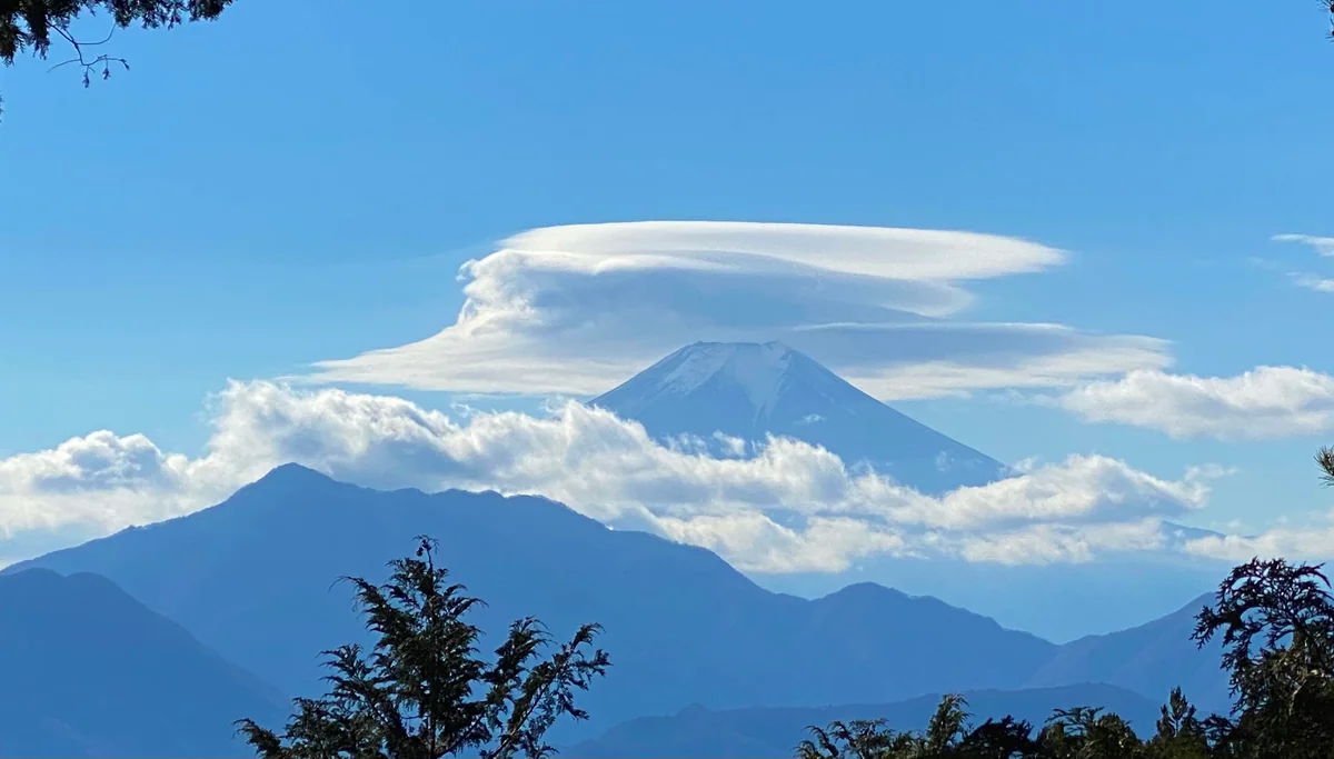 投稿写真：笠雲富士