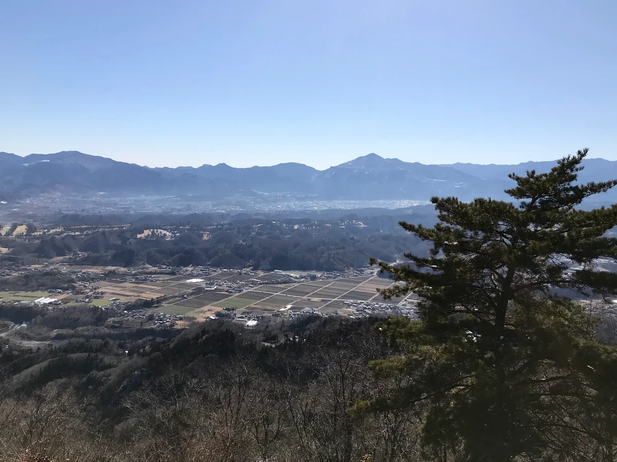 投稿写真：破風山から見る秩父盆地