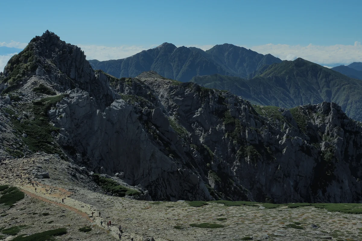 投稿写真：中央アルプスの山々