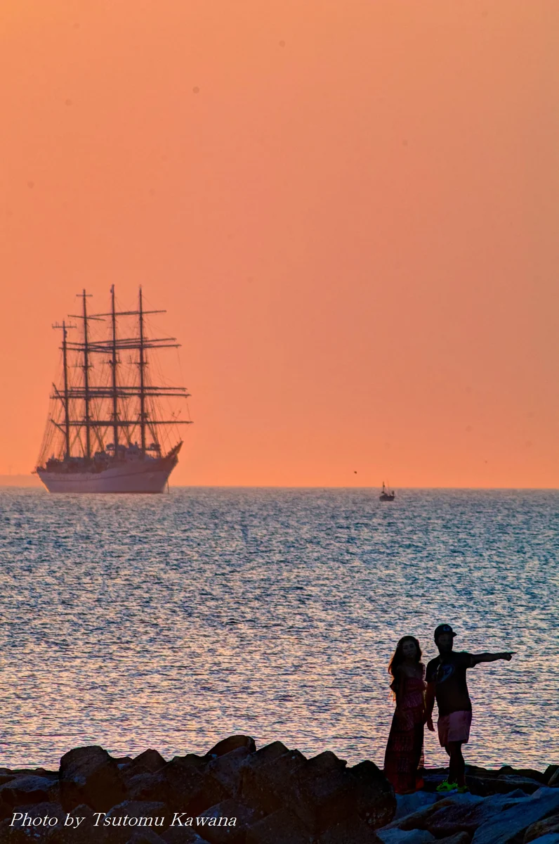 投稿写真：夏の想ひ出、たそがれの海は優しき。。。