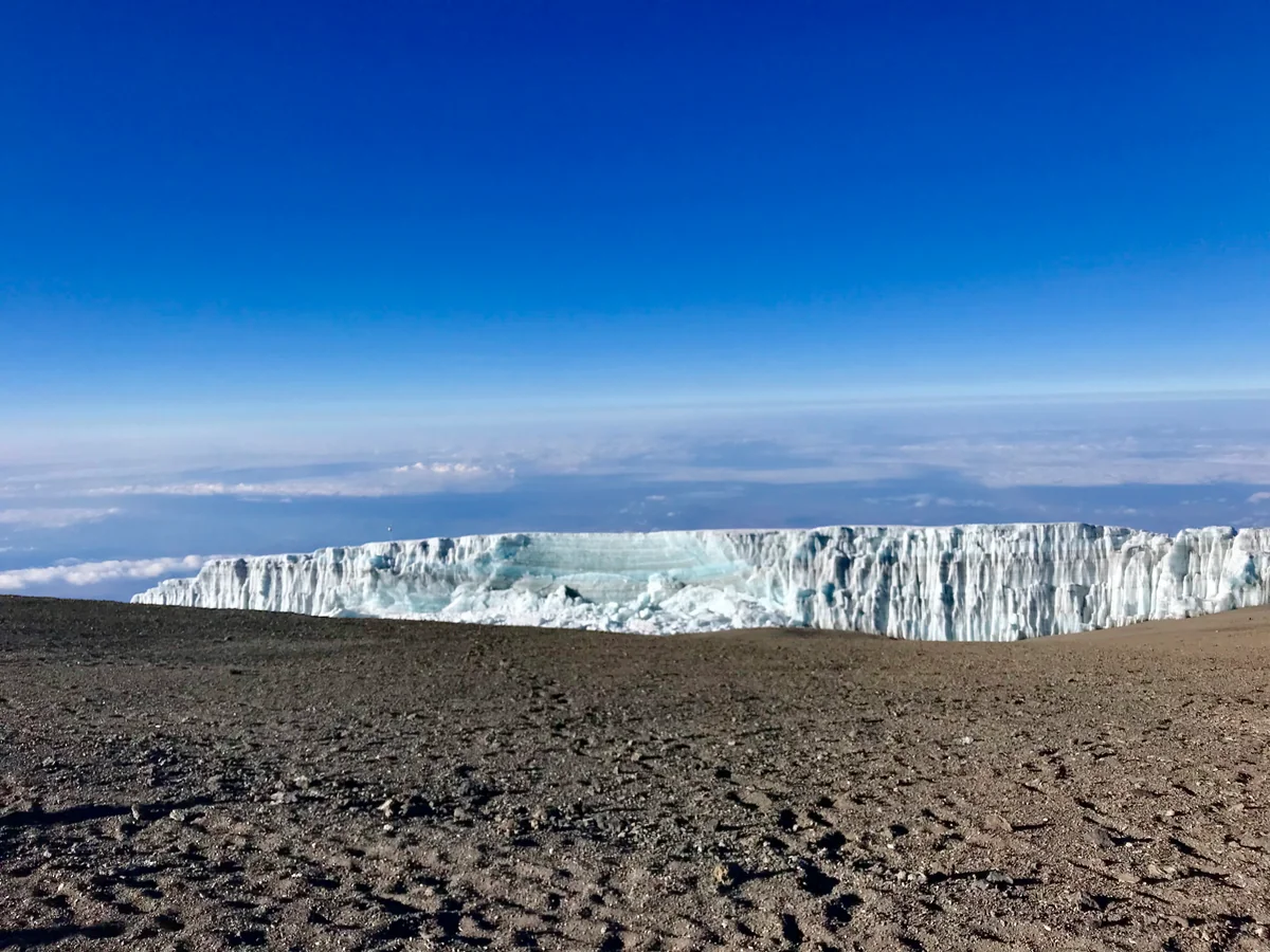 投稿写真：キリマンジャロの氷河