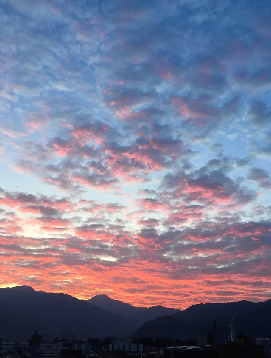 投稿写真：中秋の朝焼け