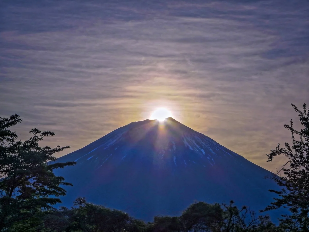 投稿写真：ダイヤモンド富士