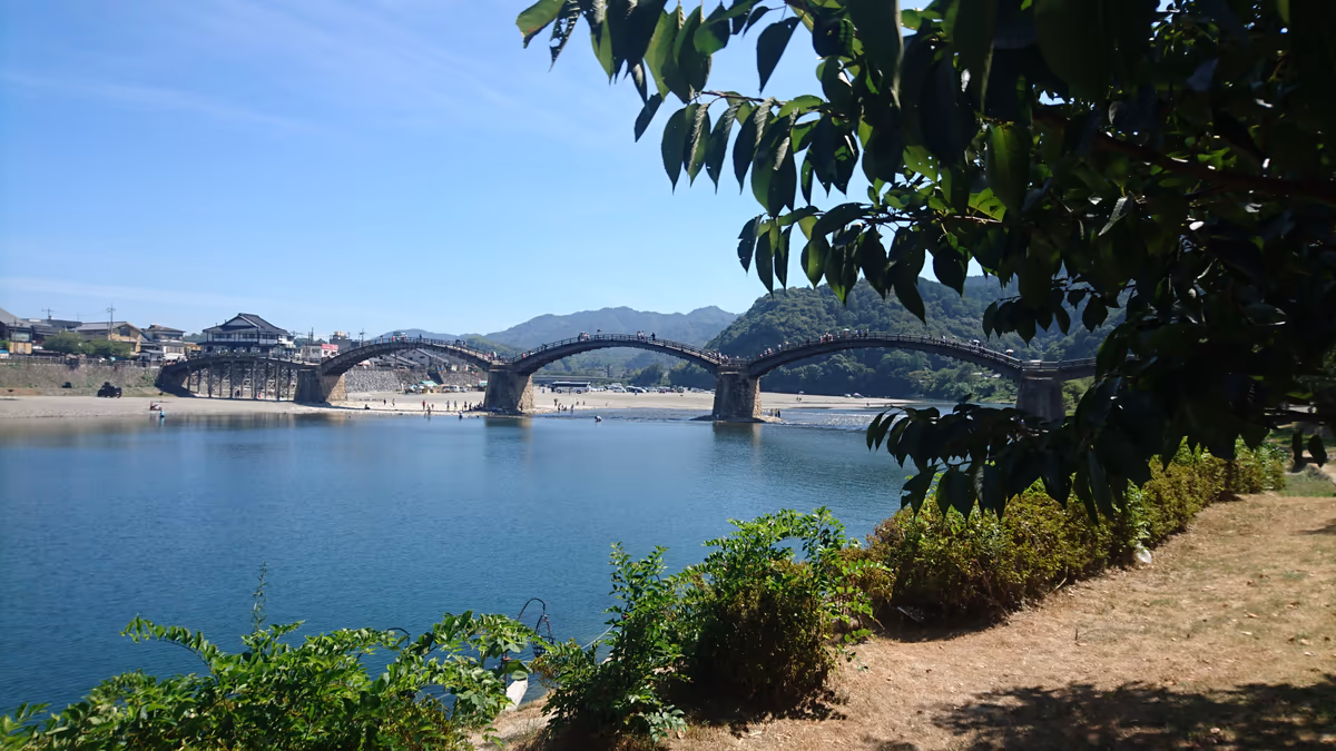 投稿写真：真夏の錦帯橋