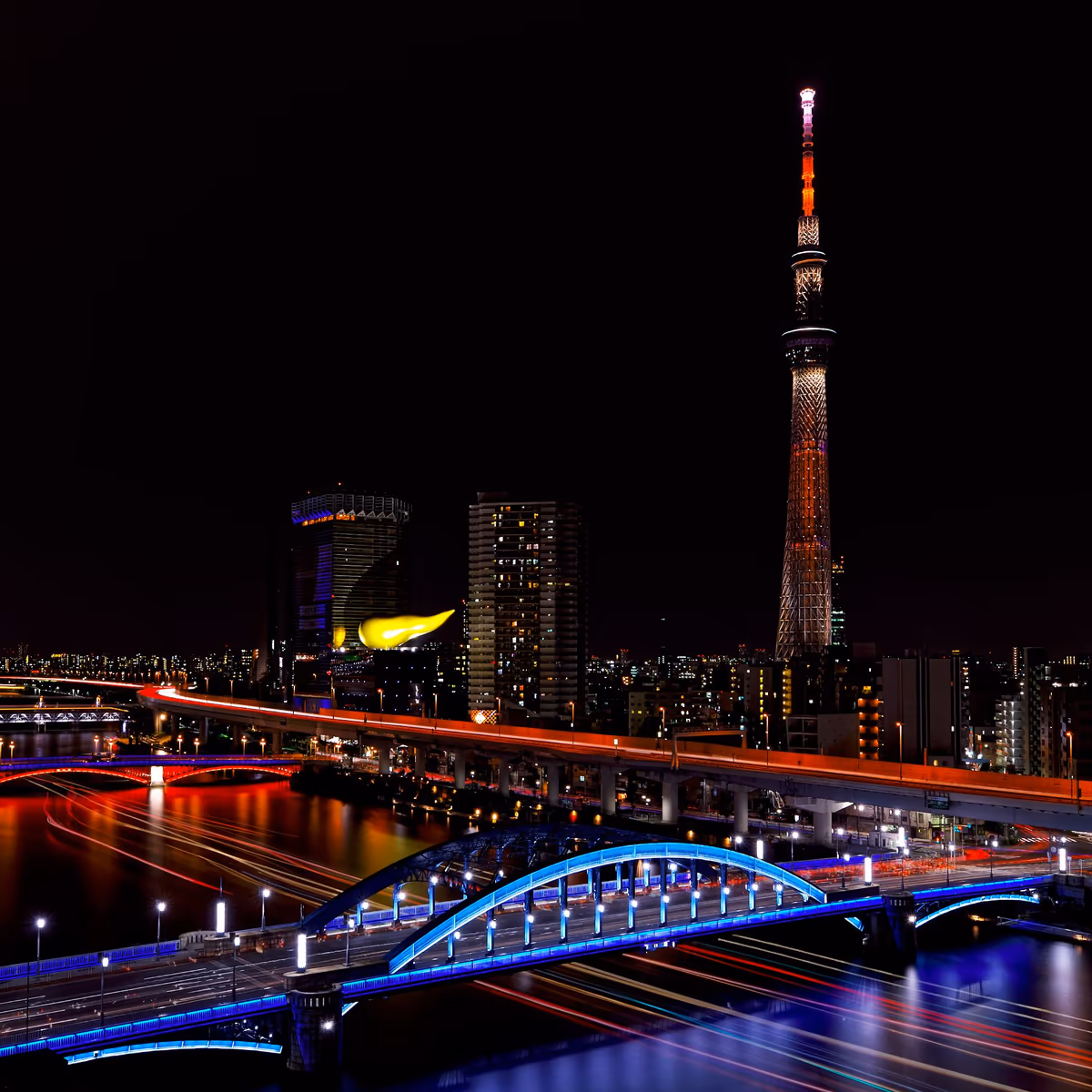 投稿写真：隅田川の夜景