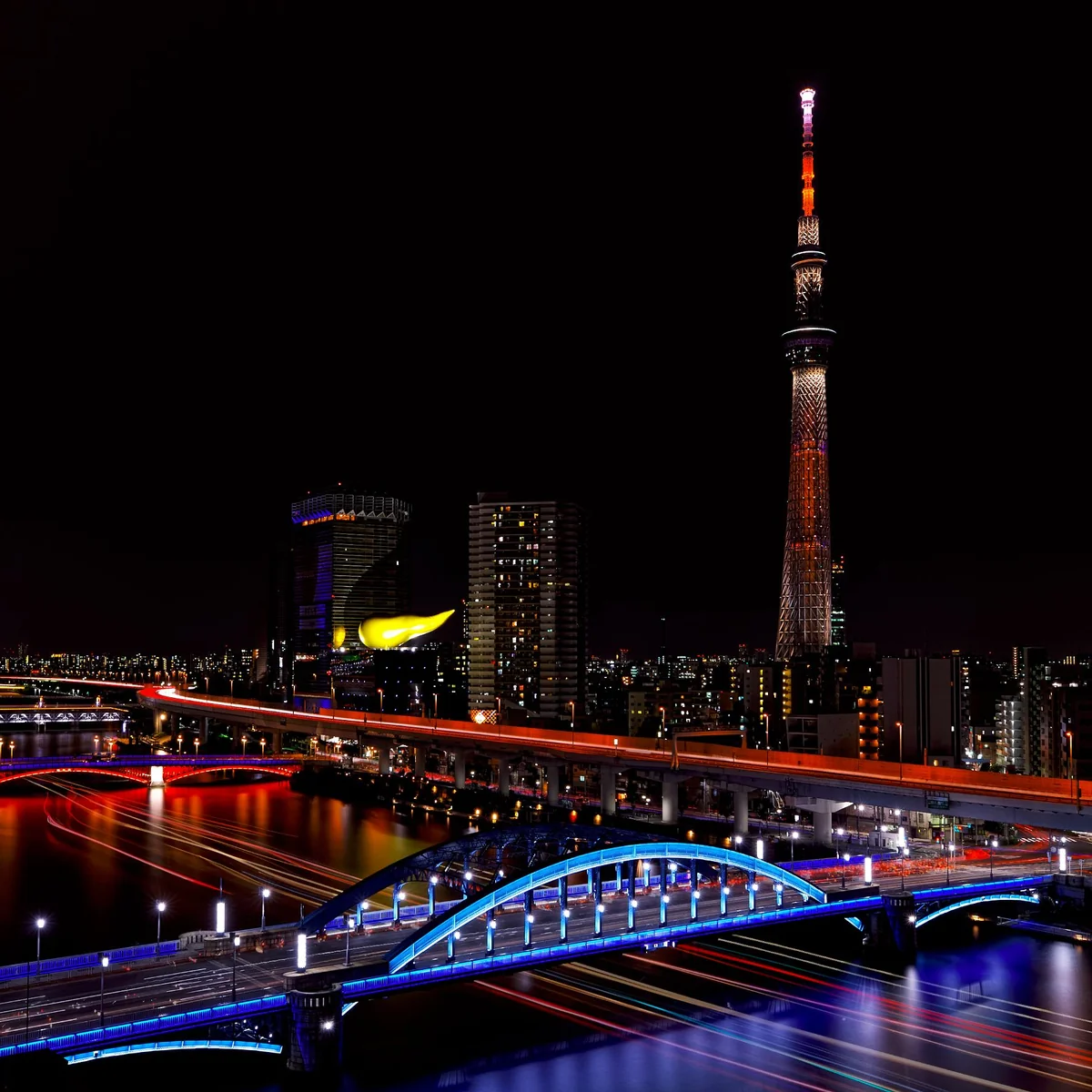 投稿写真：隅田川の夜景