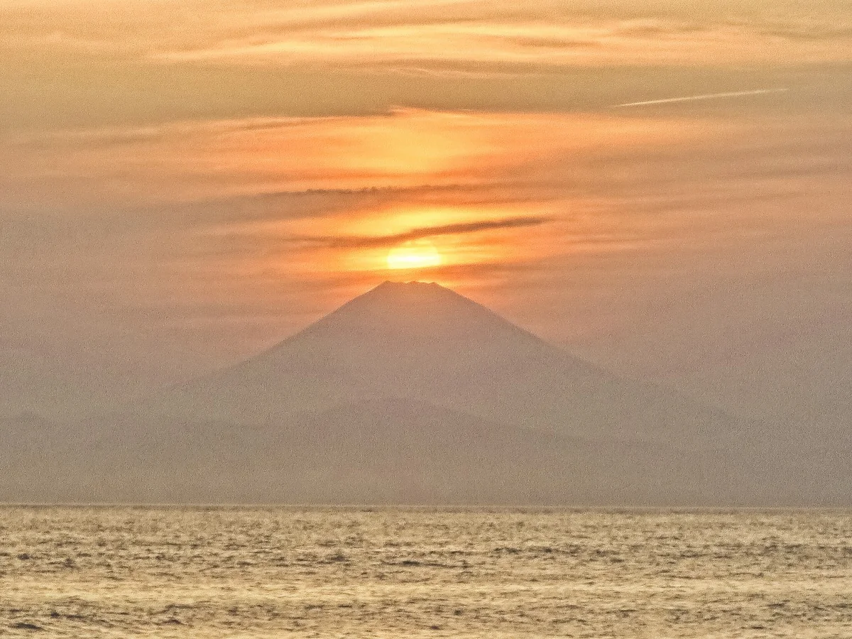 投稿写真：NGダイヤモンド富士