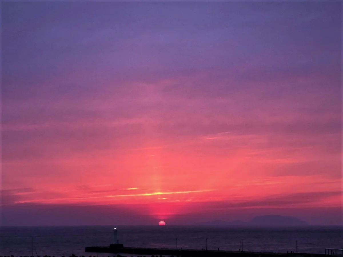 投稿写真：ピンキーでパープルスカイ