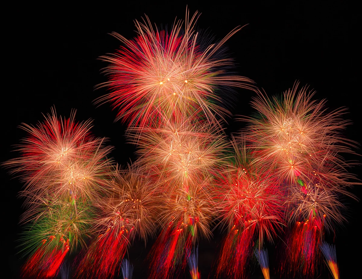 投稿写真：山形県鶴岡市赤川花火大会２０１７