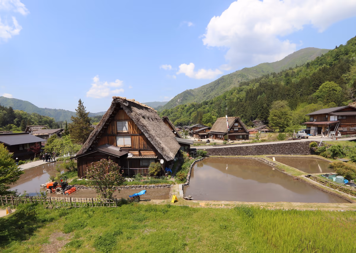 投稿写真：白川郷にて