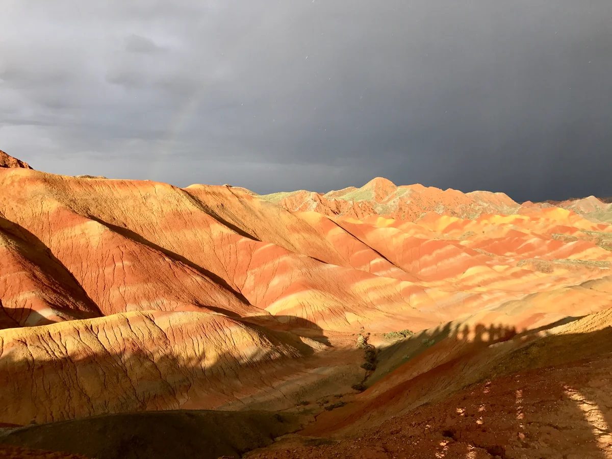 投稿写真：張液丹霞国家地質公園ー七彩丹霞