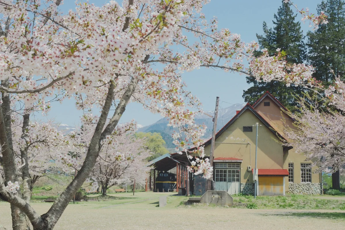投稿写真：旧国鉄日中線　熱塩駅