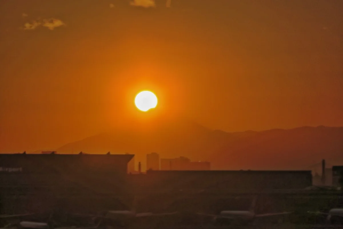 投稿写真：ダイヤモンド富士の始まり