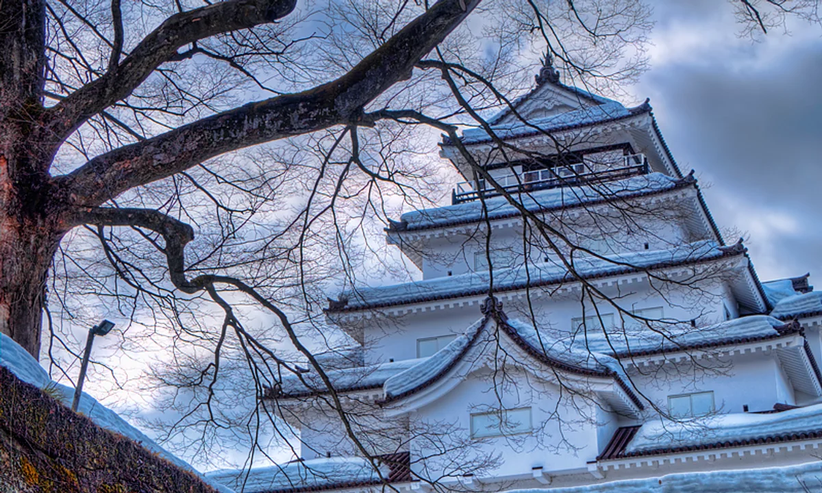 投稿写真：冬の会津若松城