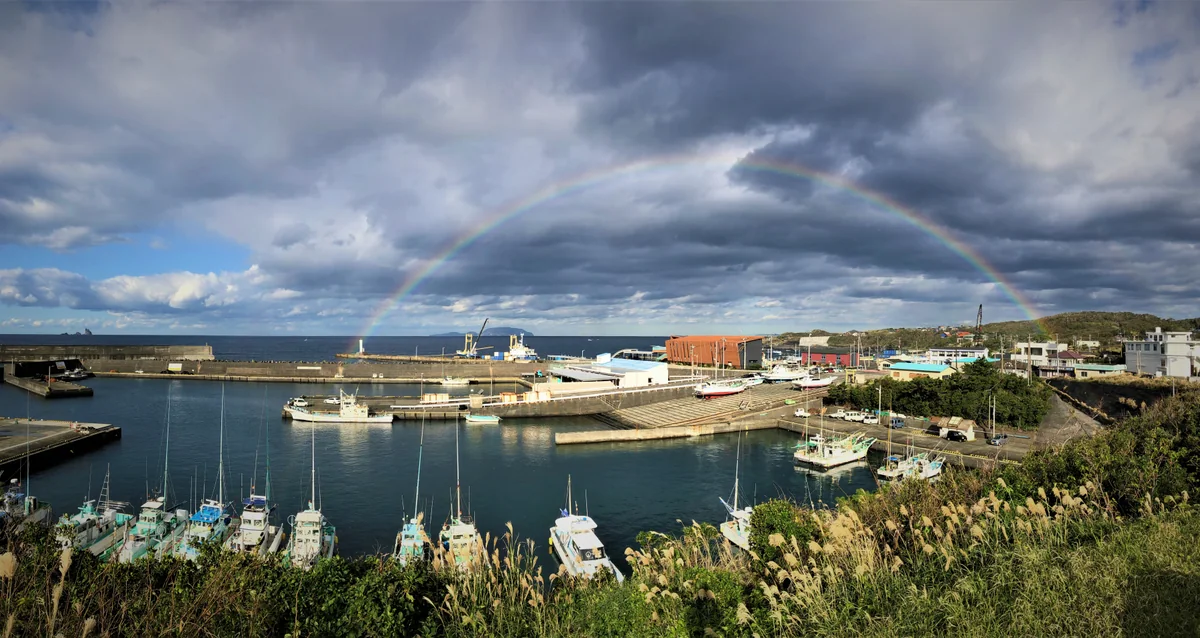 投稿写真：朝の虹