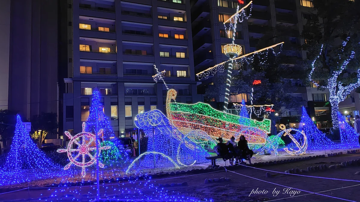 投稿写真：嵐に果敢に船出する冒険者たち