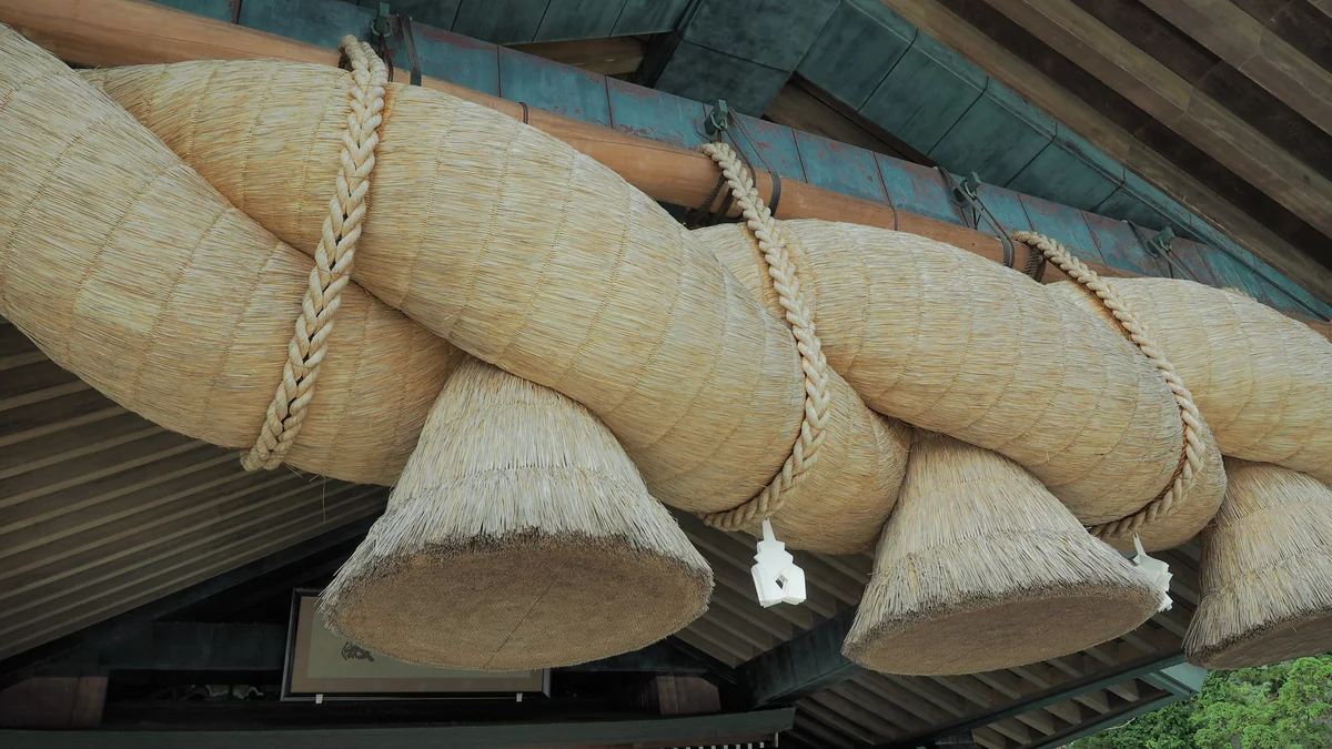 投稿写真：出雲大社　神楽殿　大注連縄