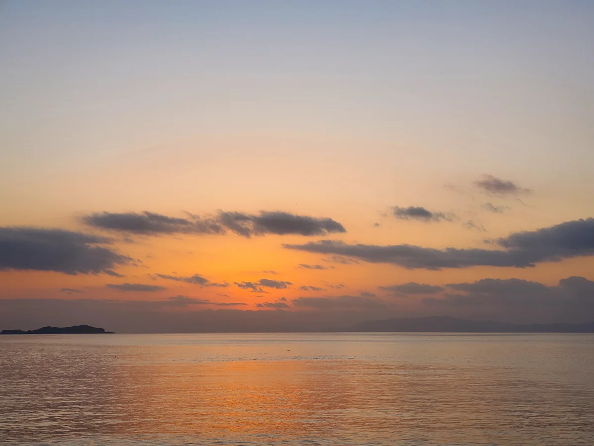 投稿写真：小浜温泉の夕焼け
