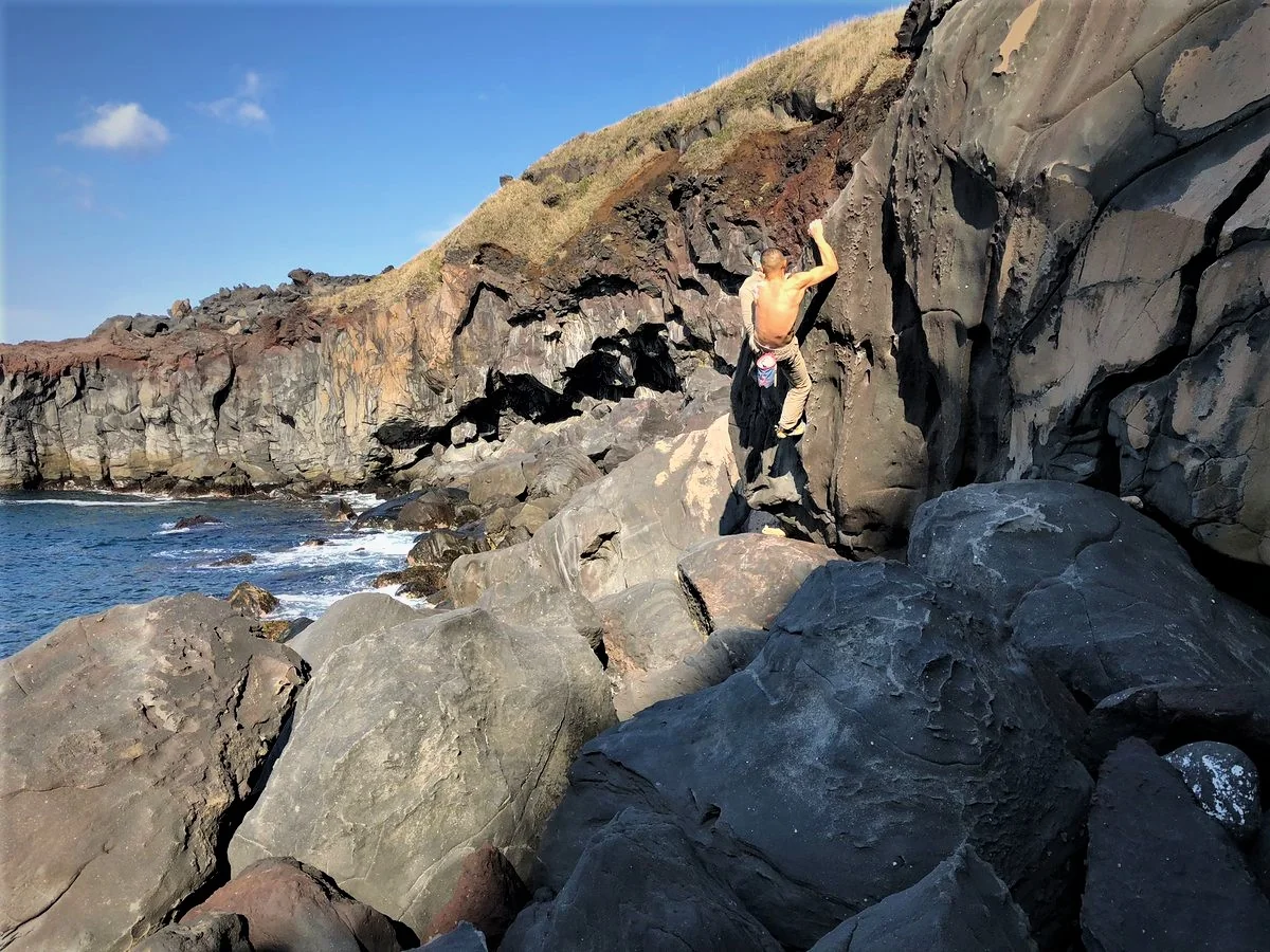 投稿写真：富賀浜ボルダー