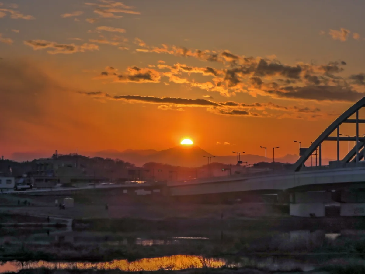 投稿写真：ダイヤモンド富士