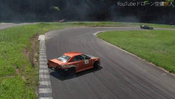 投稿：サーキットのドローン空撮
