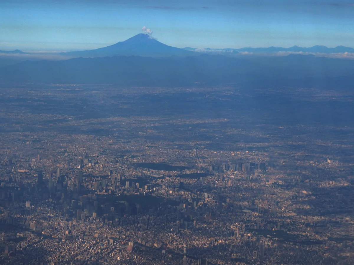 投稿写真：大都会東京　日本一富士山