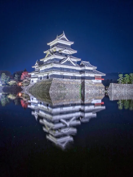 投稿：夜の松本城リフレクション②