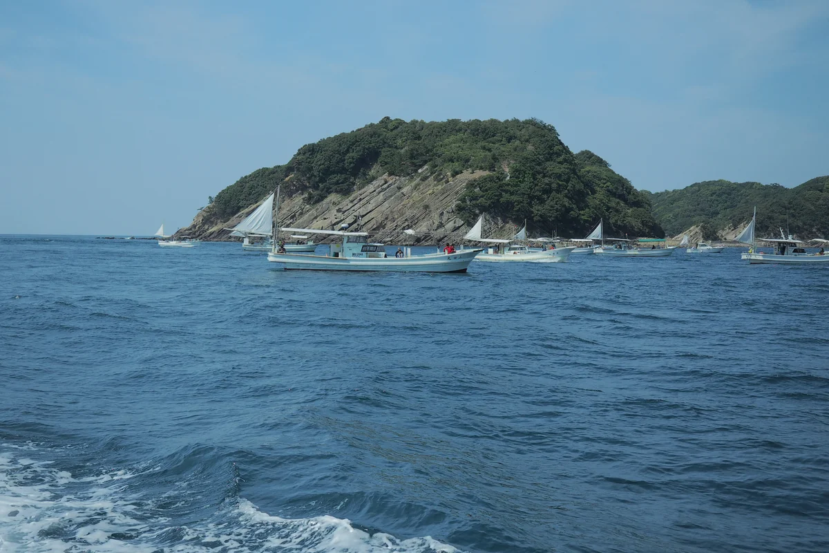 投稿写真：漁船群