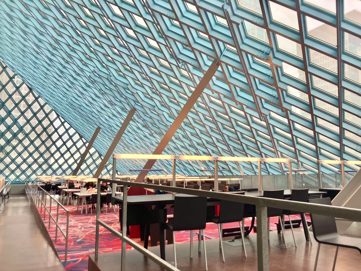 投稿写真：Seattle public library