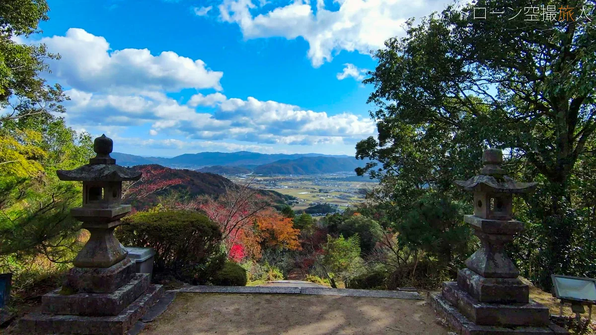 投稿写真：獨鈷観音・千手寺のドローン空撮