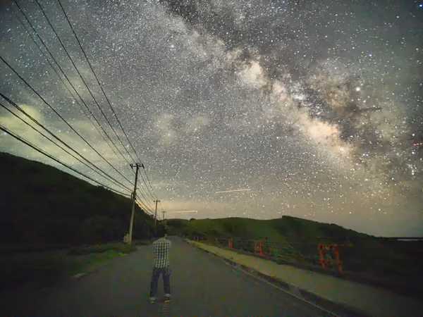 投稿：眩暈をおぼえるような天の川