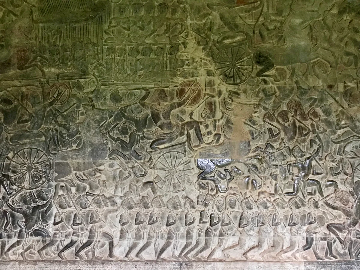 投稿写真：古代クメールの彫刻