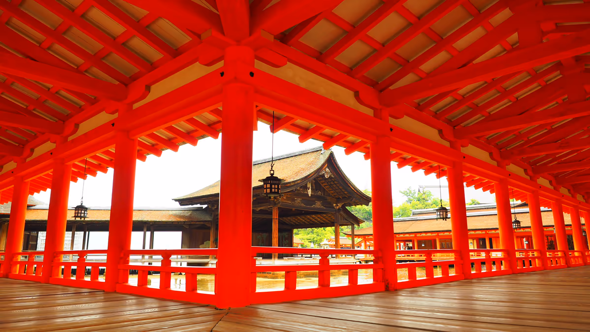投稿写真：厳島神社　紅の回廊