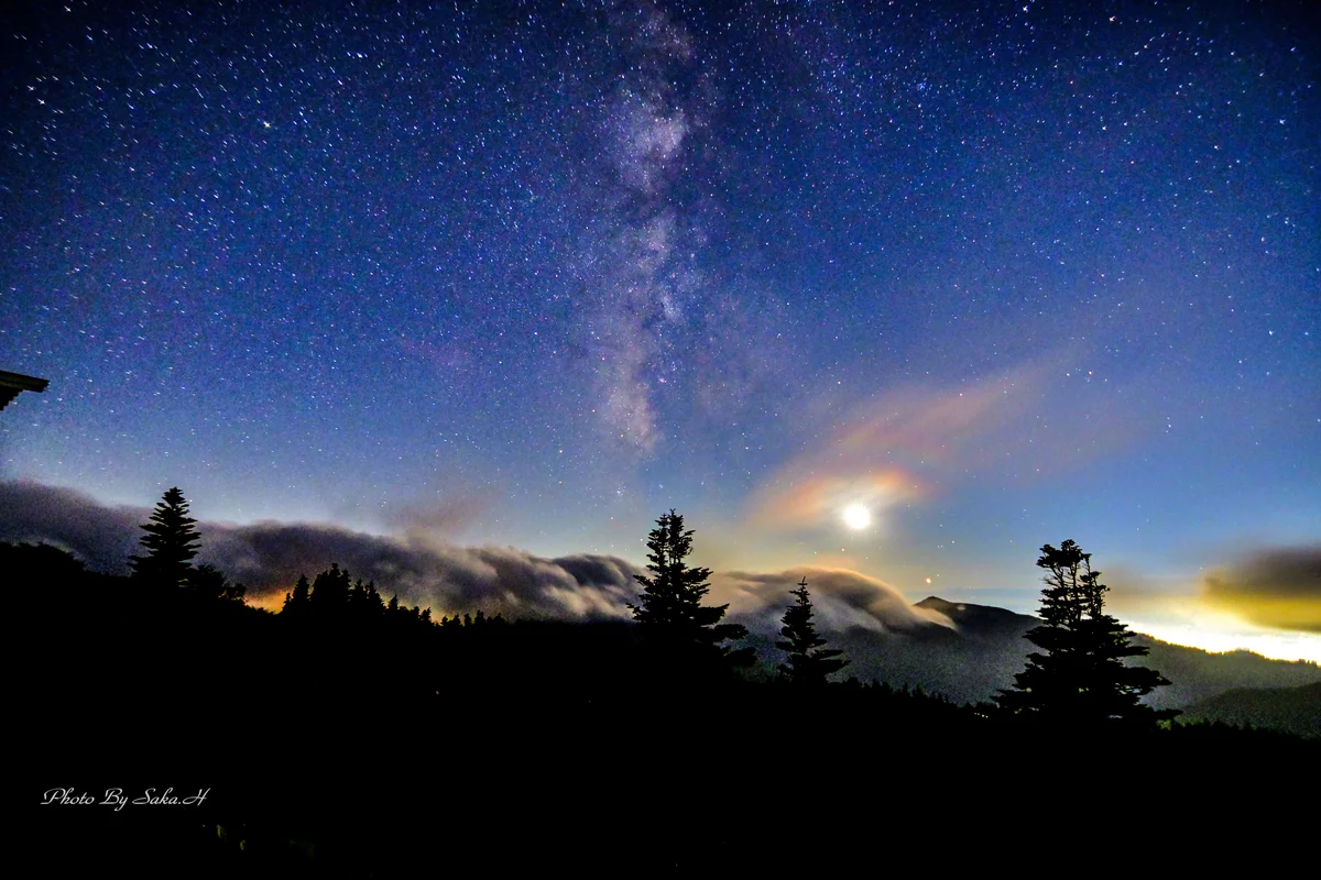 投稿写真：彩雲　天の川　滝雲