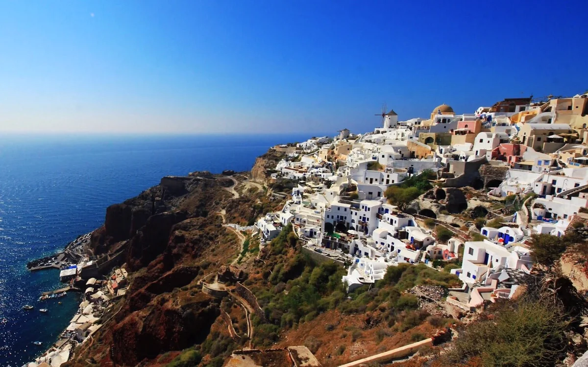 投稿写真：イアの展望台からの景色