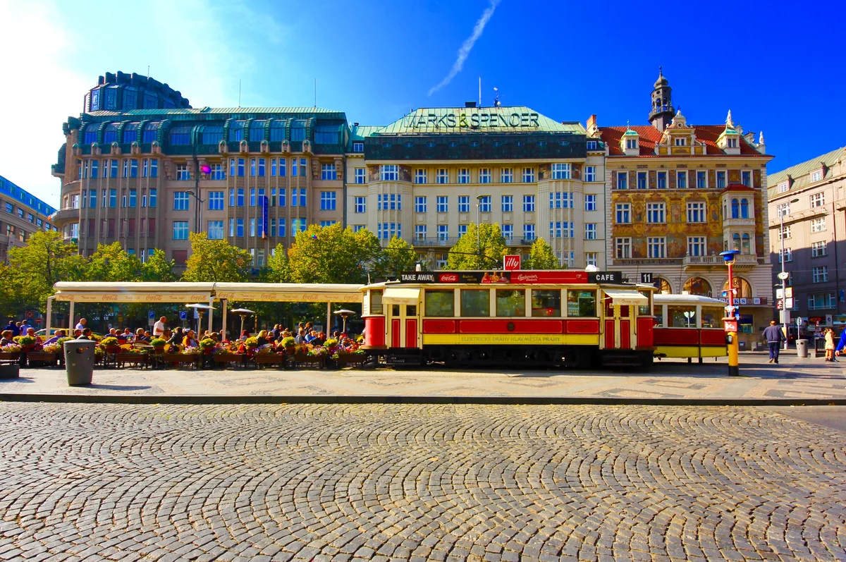 投稿写真：プラハの歴史の中心 ヴァーツラフ広場