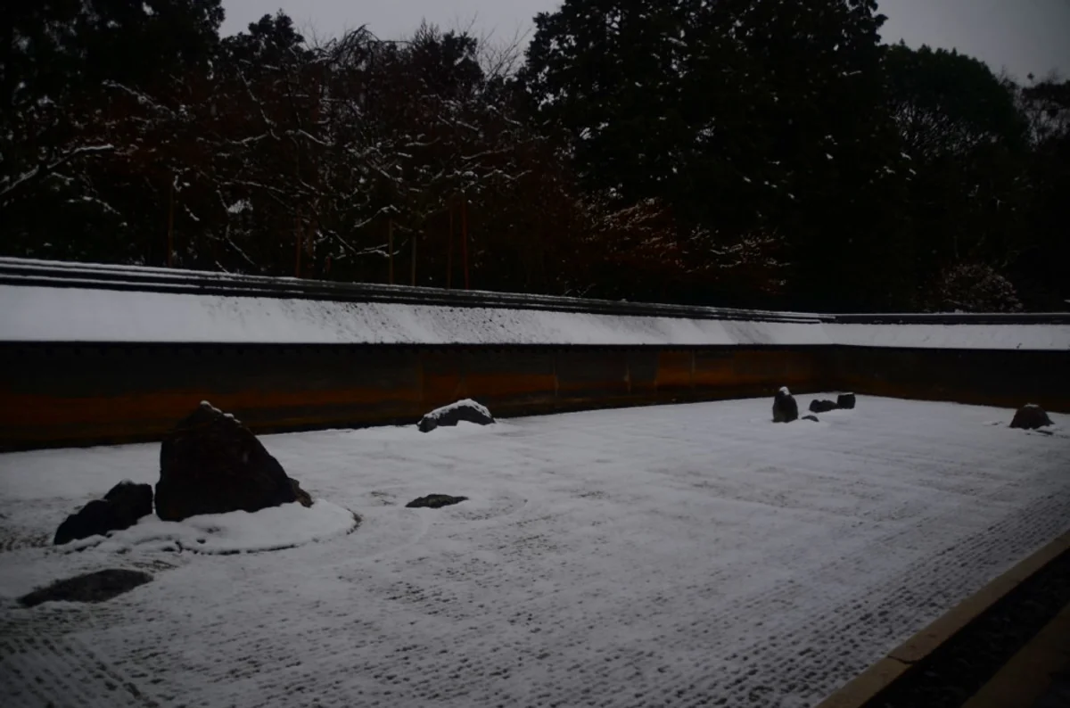 投稿写真：竜安寺　冬の景