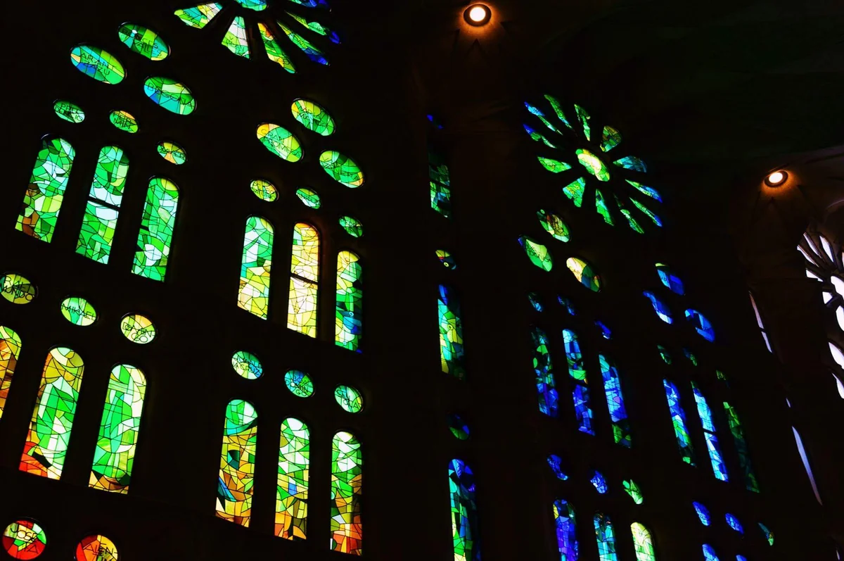 投稿写真：サグラダファミリアのステンドグラス