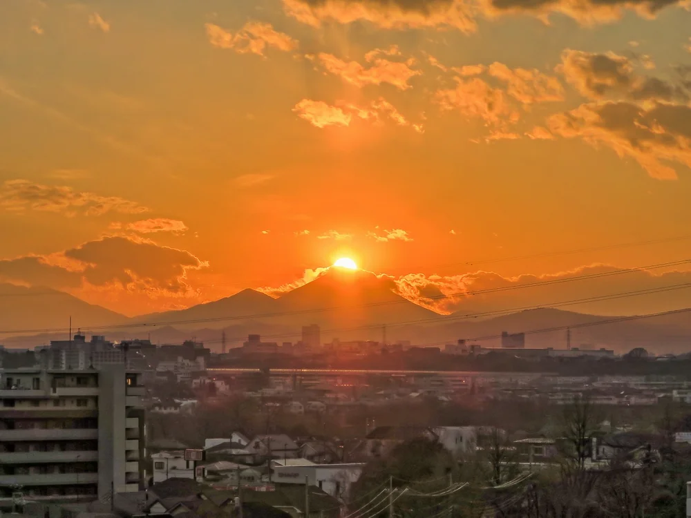 投稿写真：NGダイヤモンド富士