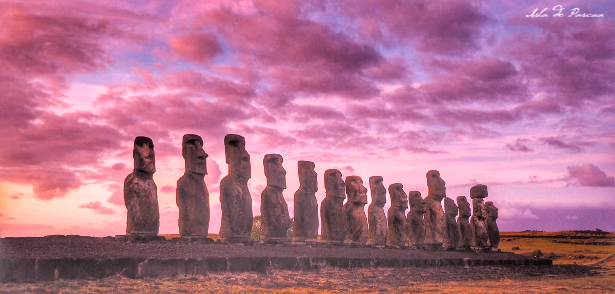 投稿写真：Isra de Pascua, Rapanui,イースター島