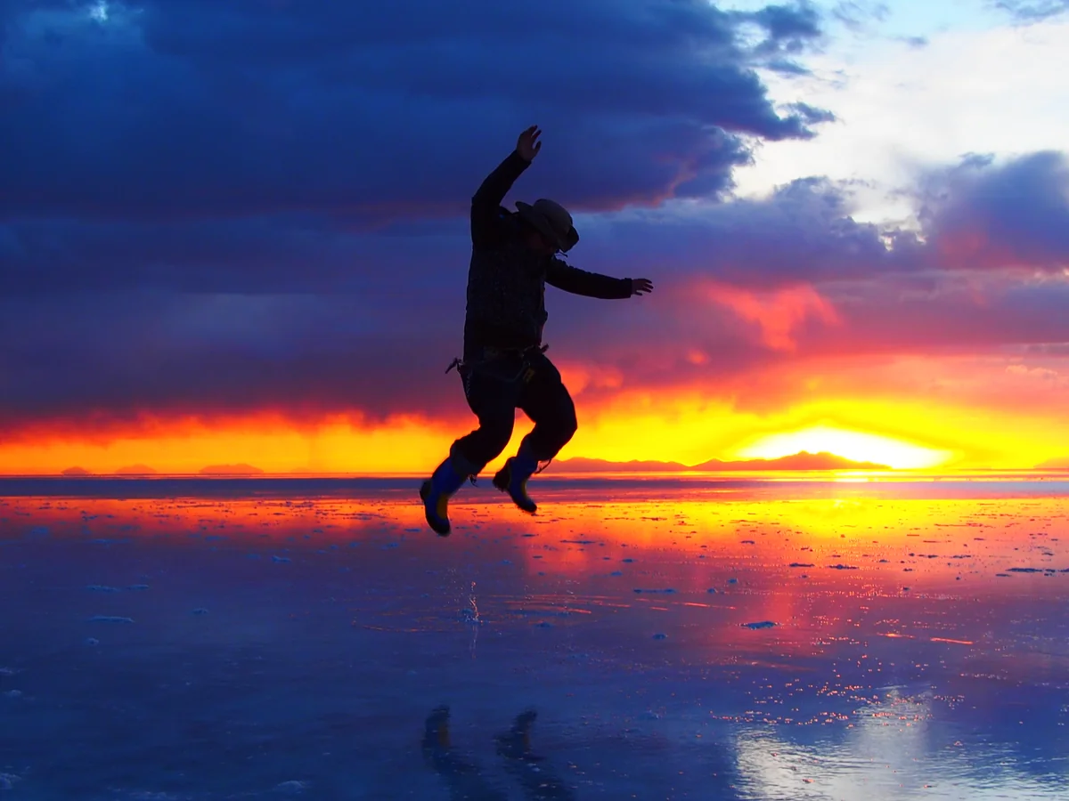 投稿写真：ウユニの夕暮れ