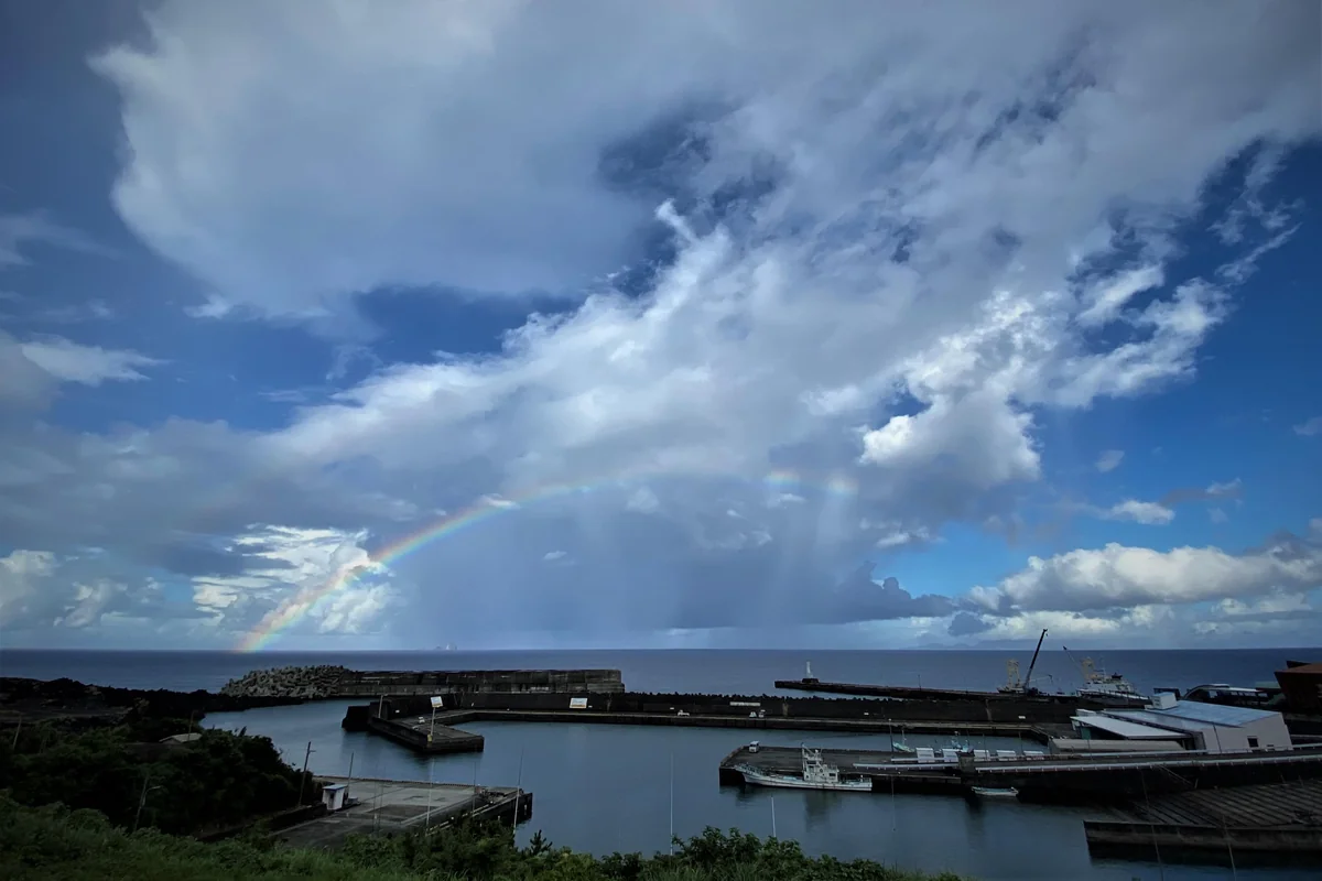 投稿写真：朝の虹