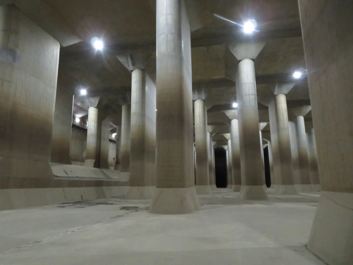 投稿写真：地下神殿／首都圏外郭放水路