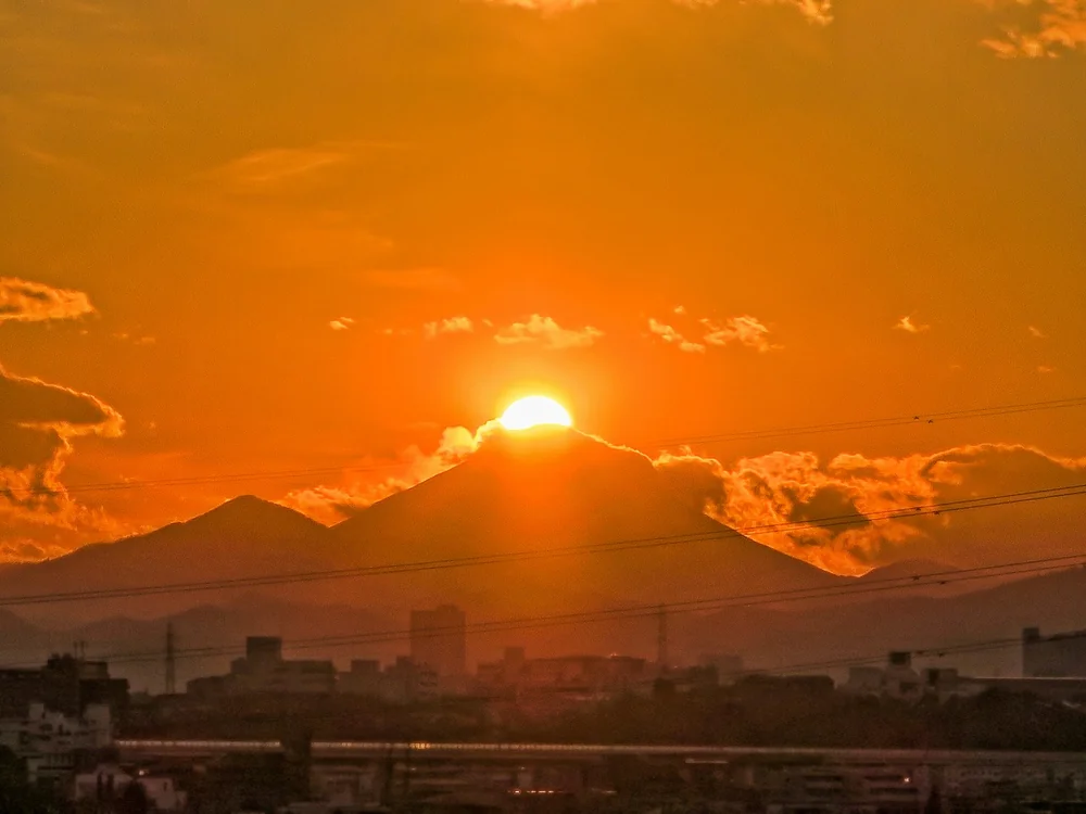 投稿写真：NGダイヤモンド富士