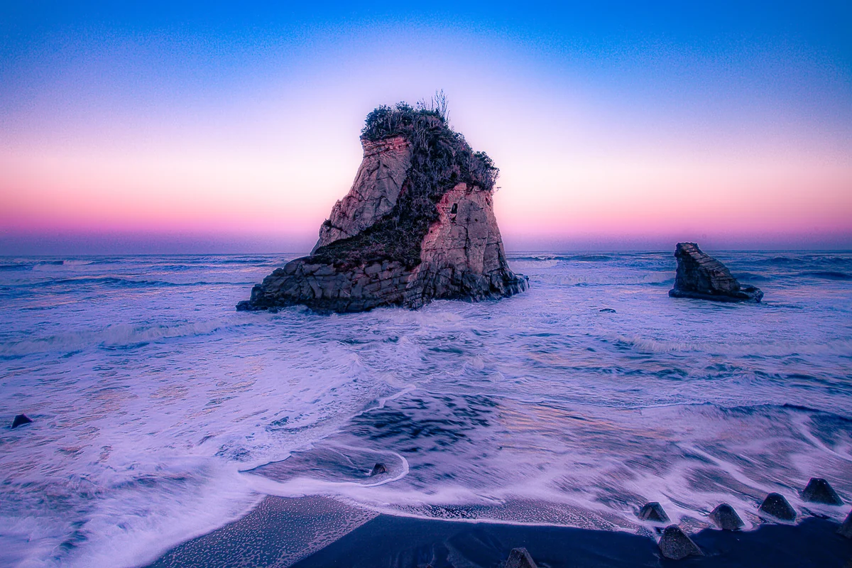 投稿写真：夫婦岩の夕景