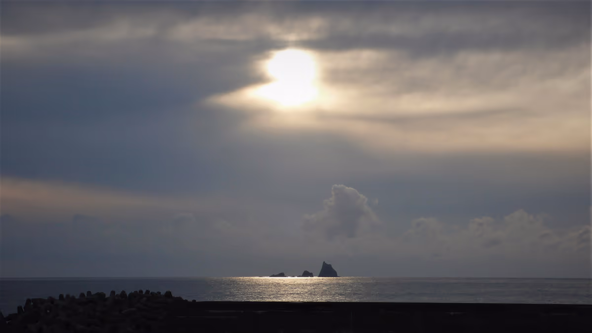 投稿写真：三本岳の夕陽