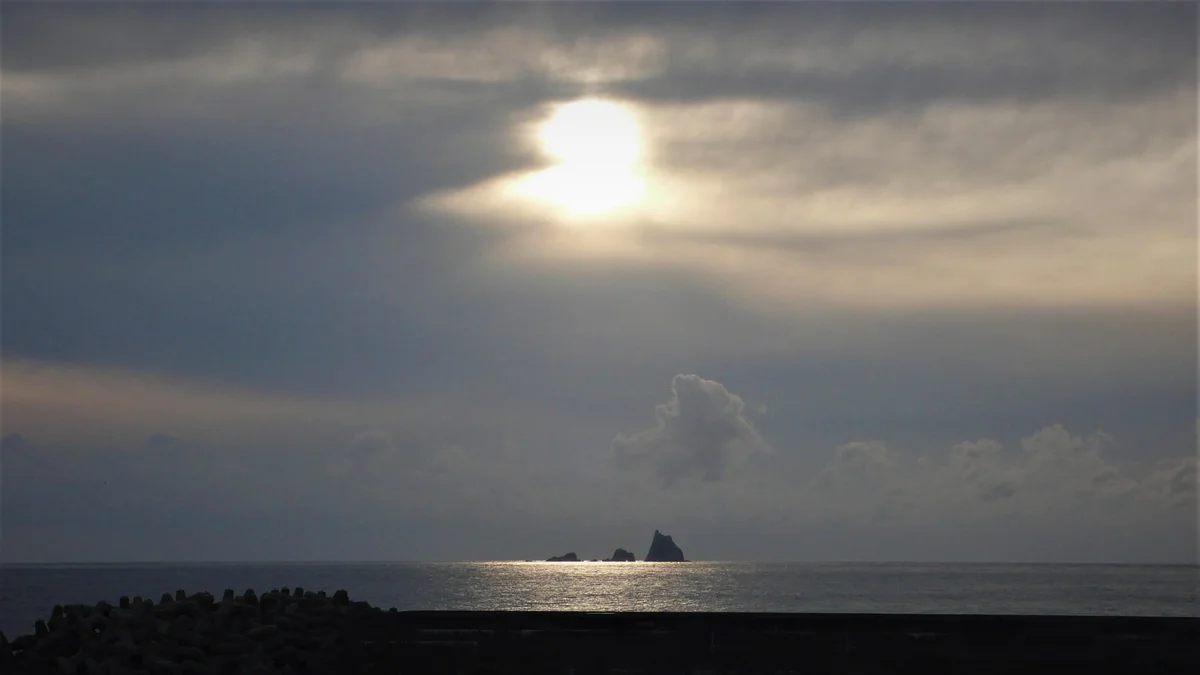 投稿写真：三本岳の夕陽